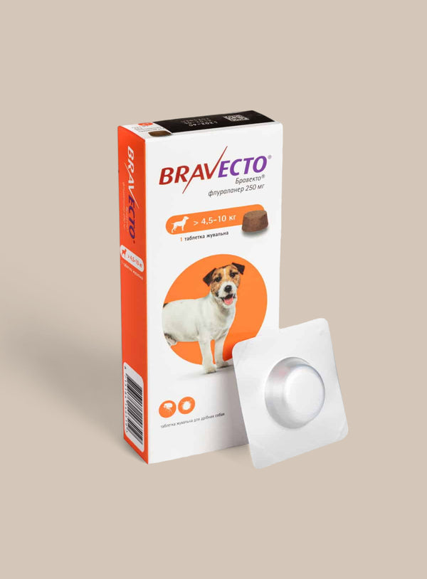 ANTIPULGAS BRAVECTO 4.5 - 10 KG