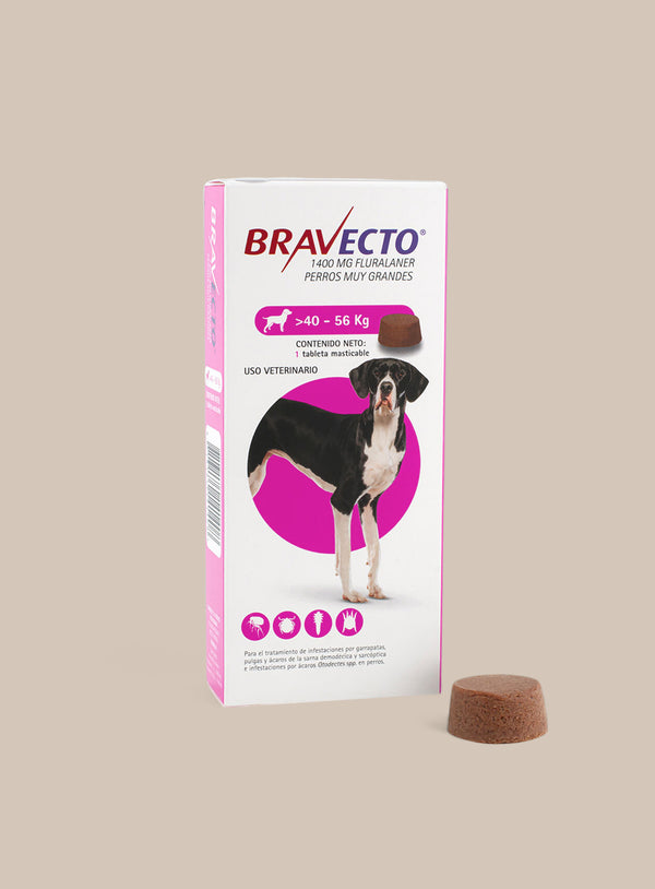 ANTIPULGAS BRAVECTO  40 - 56 KG