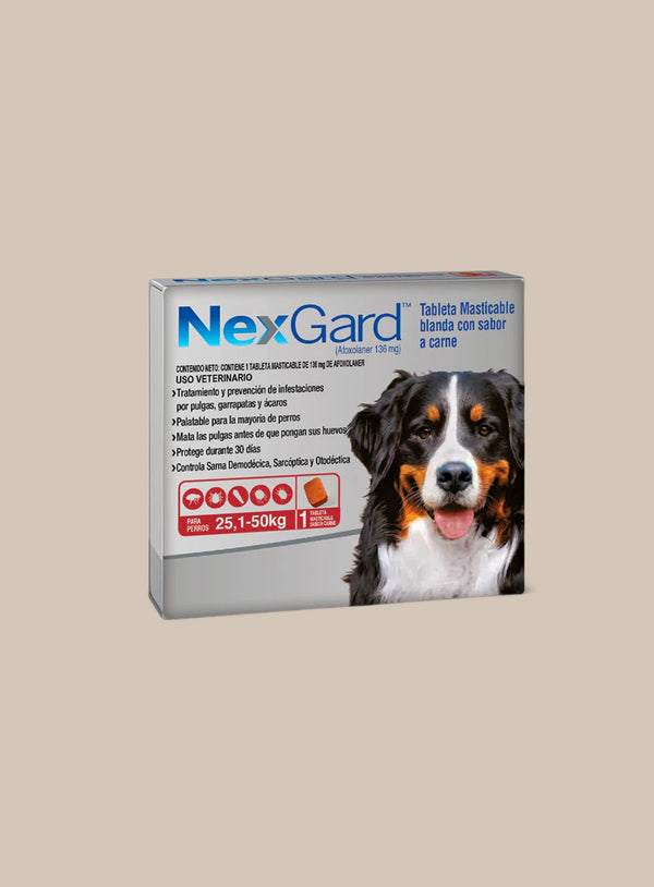 ANTIPULGAS NEXGARD 25.1 - 50 KG