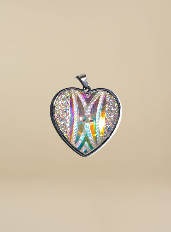 Placa Corazón Opalo 20